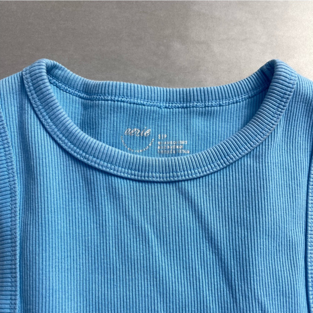 Aerie Cotton Crop Tank - Picture 2 of 3